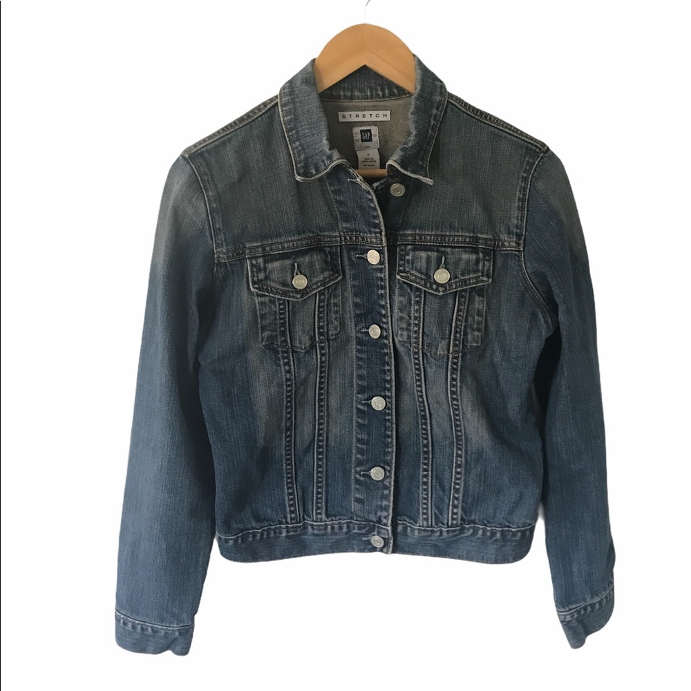 GAP Factory Blue Denim Jean Jacket